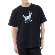 ジェイクベルフォート (JAKE BELFORT) バンビTシャツ コットン エンブロイダリー ブラック