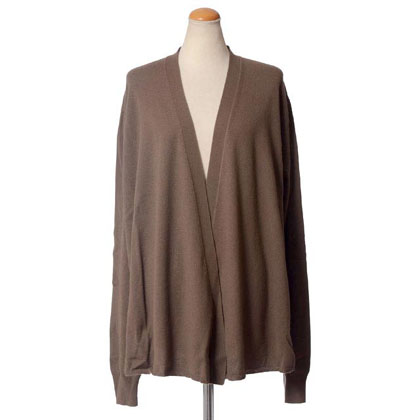 クリストフルメール (CHRISTOPHE LEMAIRE) ロングカーディガン カシミア ベージュ 30% OFF