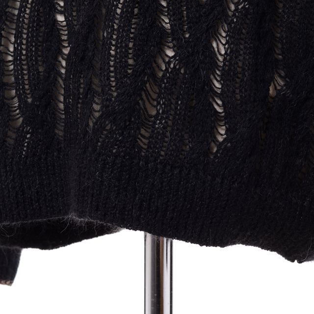 ブルネロクチネリ (Brunello Cucinelli) ローゲージ編み長袖セーター 