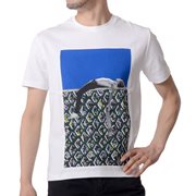 ラフシモンズ Tシャツ スケートボード ブルーグリーン