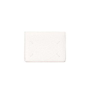 メゾン マルジェラ 三つ折りミニ財布 グレインカーフレザー ホワイト
