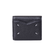 メゾン マルジェラ (Maison Margiela) 3つ折り財布 グレインカーフレザー ブラック