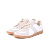 メゾン マルジェラ (Maison Margiela) Replica Low Top 牛革 オフホワイト