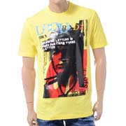 ディースクエアード (Dsquared2) ロゴTシャツ コットン イエロー 30% OFF