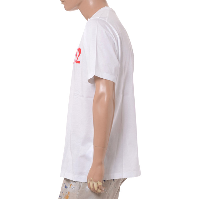 ディースクエアード DSQUARED2 24SEVEN EASY TEE 半袖Ｔシャツ コットン グレー