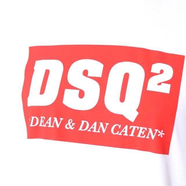 ディースクエアード (Dsquared2) DSQ2ロゴ入りTシャツ コットン 