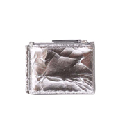 メゾン マルジェラ (Maison Margiela) マネークリップ カーフスキン シルバーブラック